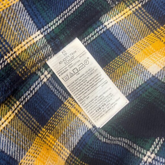 Gap Pendleton Shirt Mens XS Cotton Flannel Tartan Plaid Button Front Workwear - Picture 10 of 10
